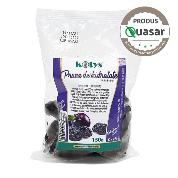 Prune deshidratate 150g Kotys