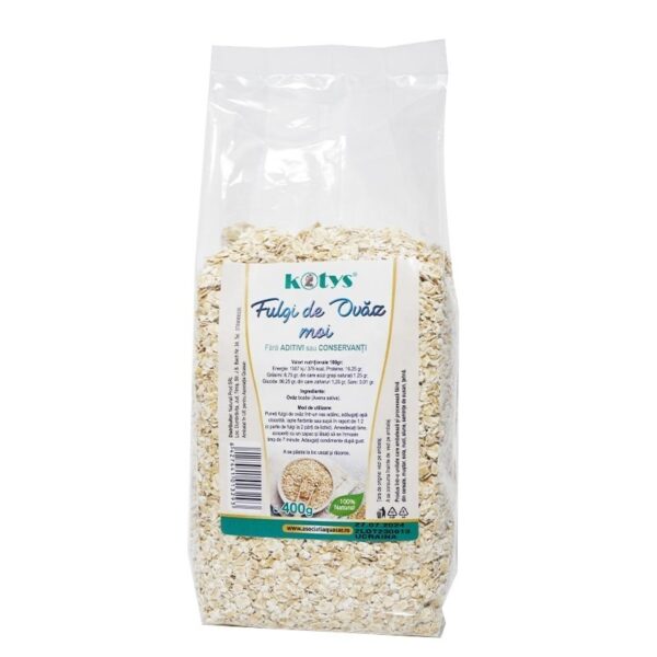 Fulgi de ovăz moi 400g Kotys