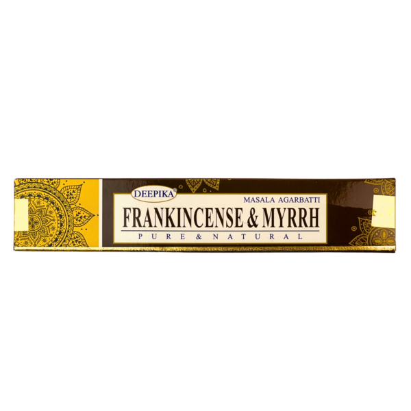 Bețișoare parfumate Frankincense & Myrrh 15g Deepika