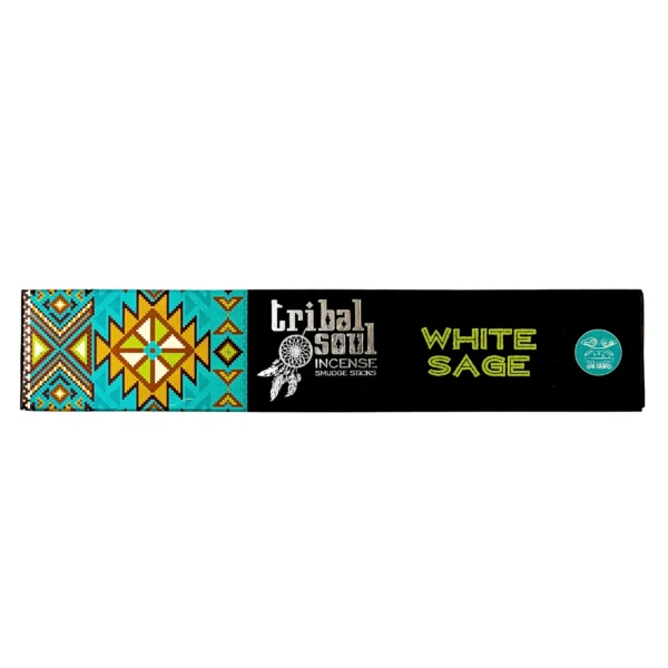 Bețișoare parfumate White Sage 15g Tribal Soul