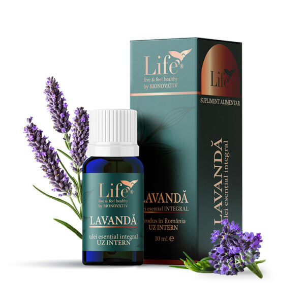 LAVANDĂ – ulei esențial integral – 10 ml LIFE