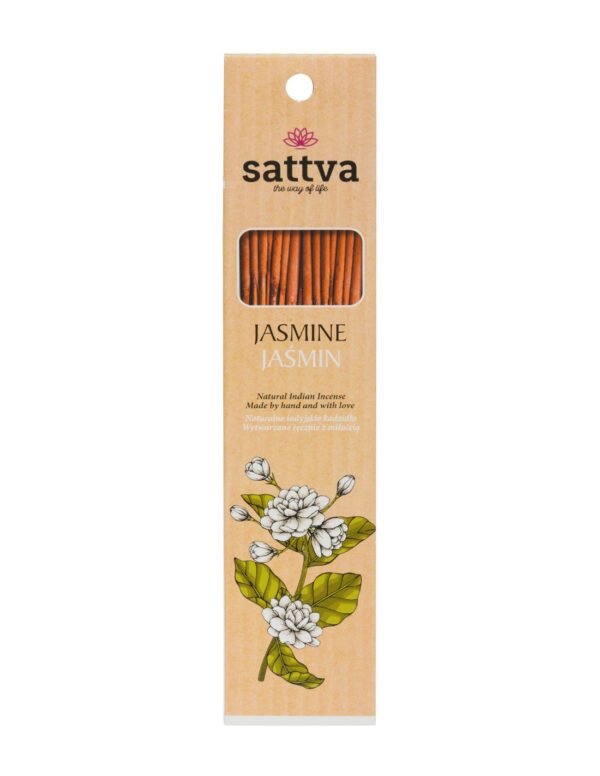 Betisoare parfumate Iasomie 30g Sattva Ayurveda