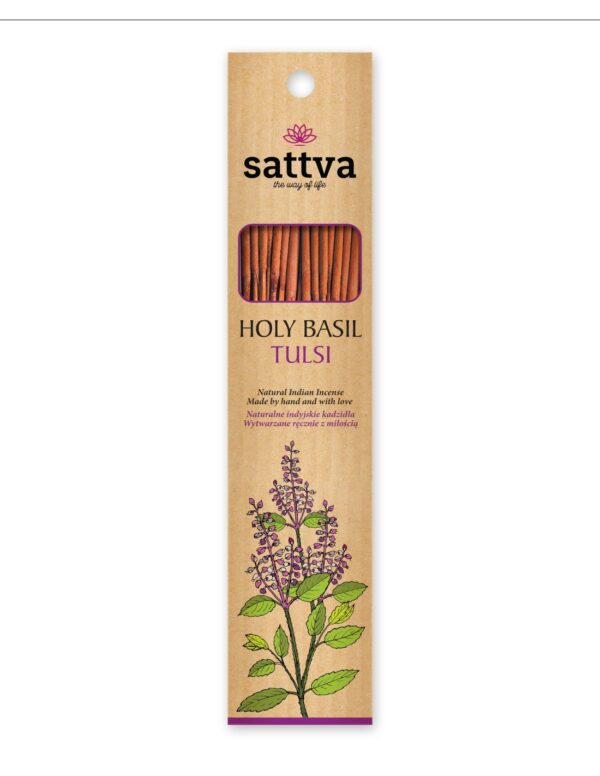 Betisoare parfumate Tulsi 30g Sattva Ayurveda